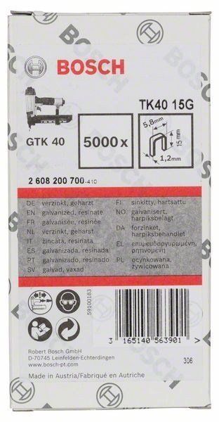 

Скобы Bosch 2608200700 (5000 шт)