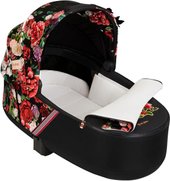 Priam Lux Carry Cot (spring blossom dark)