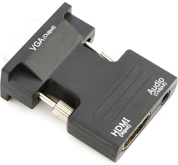 

Адаптер USBTOP HDMI - VGA - jack 3.5 мм Pro Mini (черный)