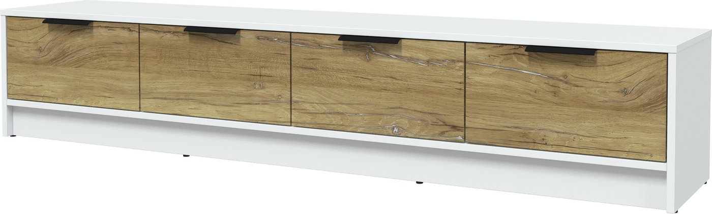 

Тумба Интерлиния ТВ Концепт КТ-ТВ4-35 (дуб нокс/белый платинум)