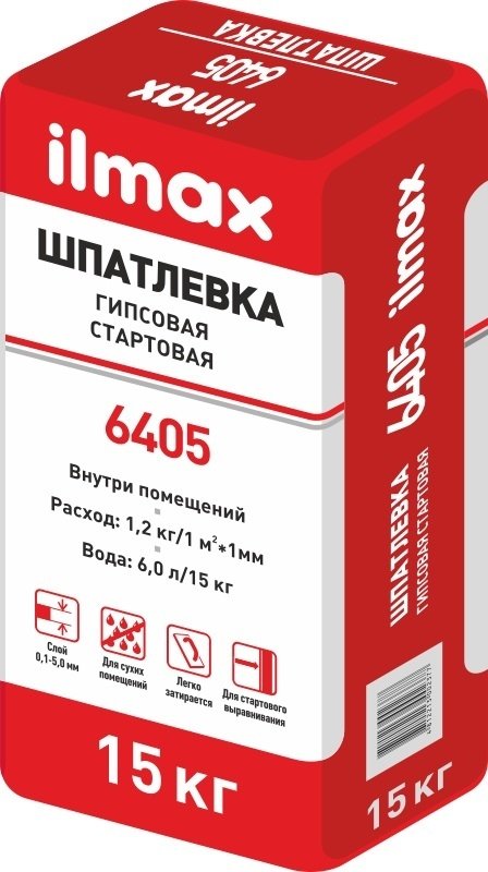 

Шпатлевка ilmax 6405