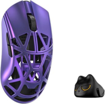 Игровая мышь WLMouse Beast X Mini Pro Omron Solid Slits (фиолетовый)