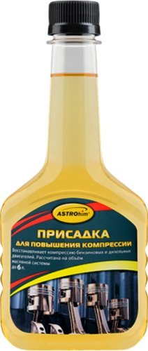 

Присадка в масло ASTROhim Присадка для повышения компрессии 300 мл