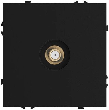 Розетка телевизионная Forkel F70 19658 (черный)