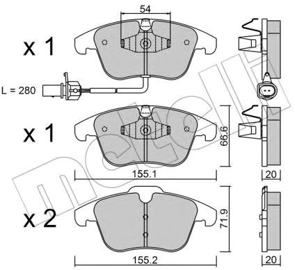 

Metelli 2206752