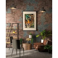 Картина по номерам PaintLine Тигр NOSI-A041