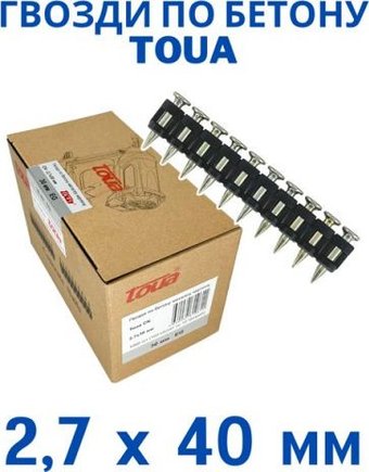 Гвозди для пистолета Toua NC2740 (1000 шт)