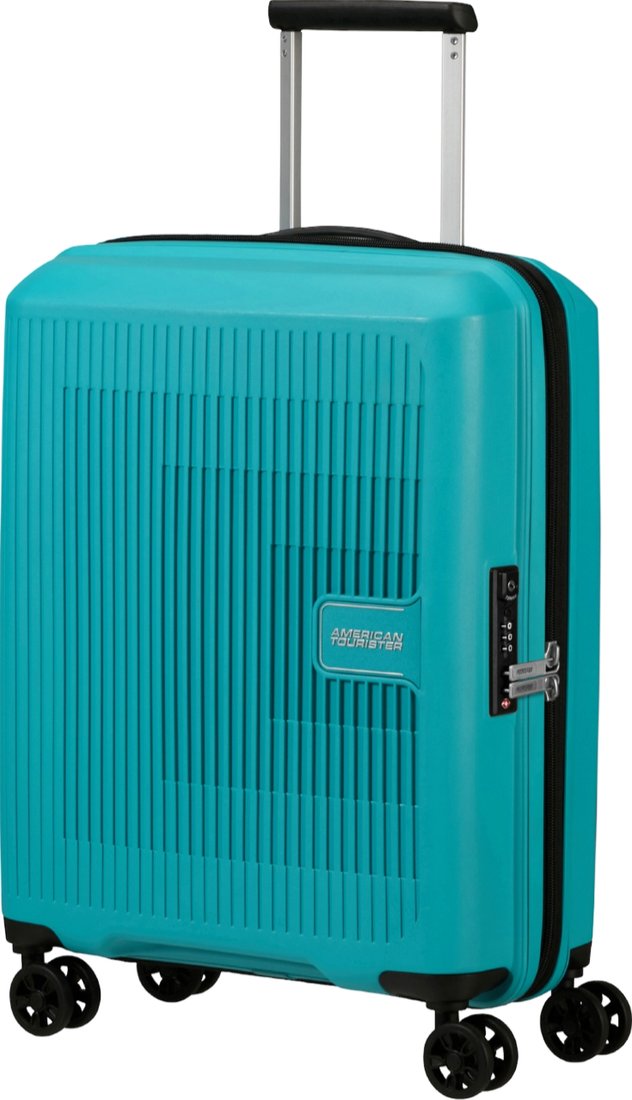 

Чемодан-спиннер American Tourister Aerostep Turquoise Tonic 55 см
