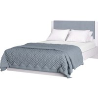 Кровать Аквилон Акцент №1200М (белое сияние/веллюкс 49)