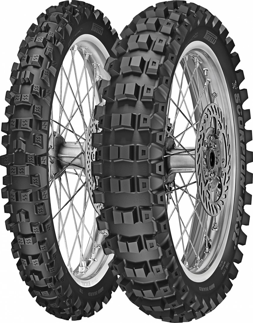 

Внедорожные мотошины Pirelli Scorpion MX32 Mid Hard 80/100-21 51M TT