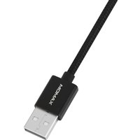 Кабель Momax DX1D OneLink 3-in-1 USB Type-A - Lightning/microUSB/USB Type-C (1 м, черный)