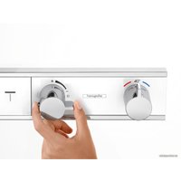 Смеситель Hansgrohe RainSelect 15357400 (белый/хром)