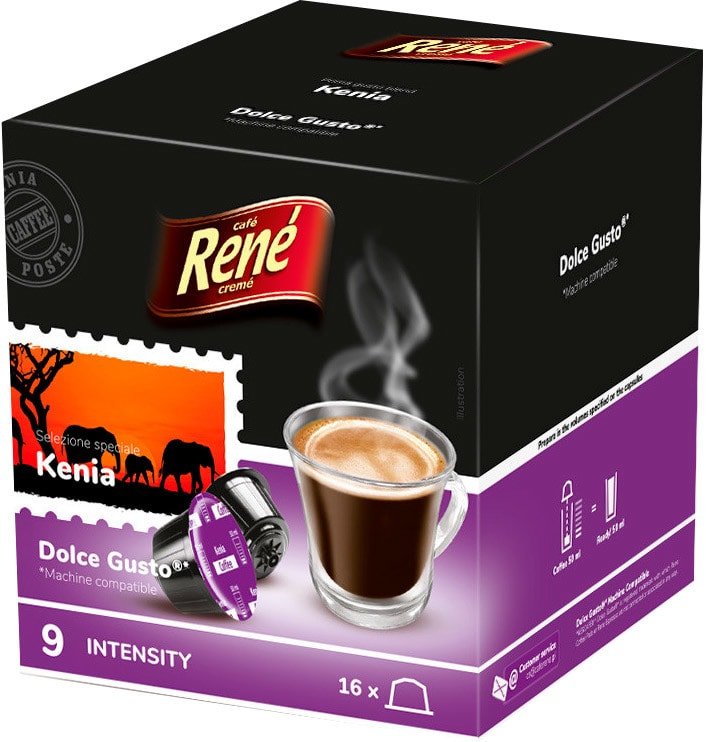 

Кофе в капсулах Rene Dolce Gusto Kenia 16 шт