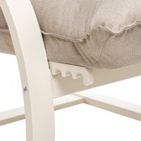 Кресло-качалка Импэкс Leset Монако (слоновая кость/malmo 05)