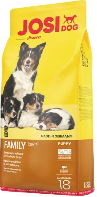 

Сухой корм для собак Josera JosiDog Family (29/17) 18 кг