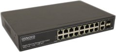 

Управляемый коммутатор уровня 2+ Osnovo SW-71802/L