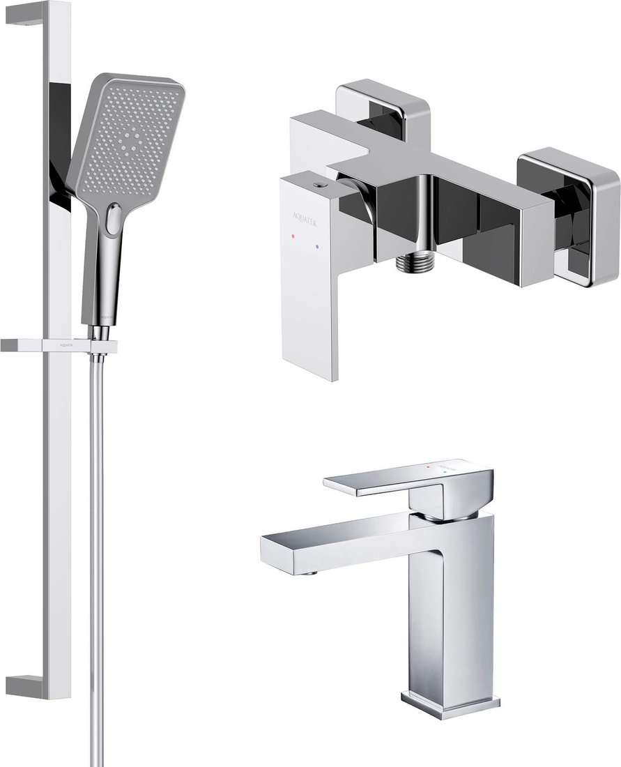 

Комплект смесителей Aquatek Либра AQ1631CR