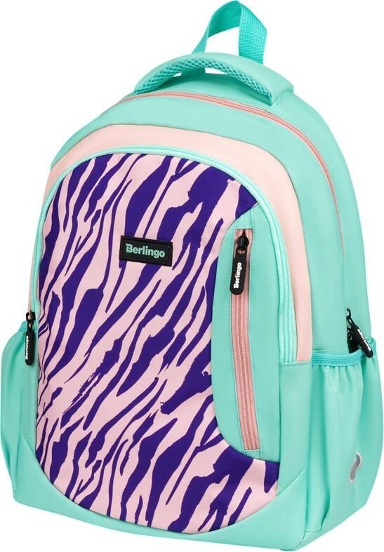 

Школьный рюкзак Berlingo Animal pattern mint RU08033