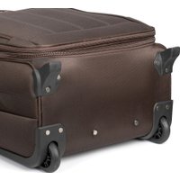 Чемодан 4 ROADS 6161-M 64 см (кофейный)