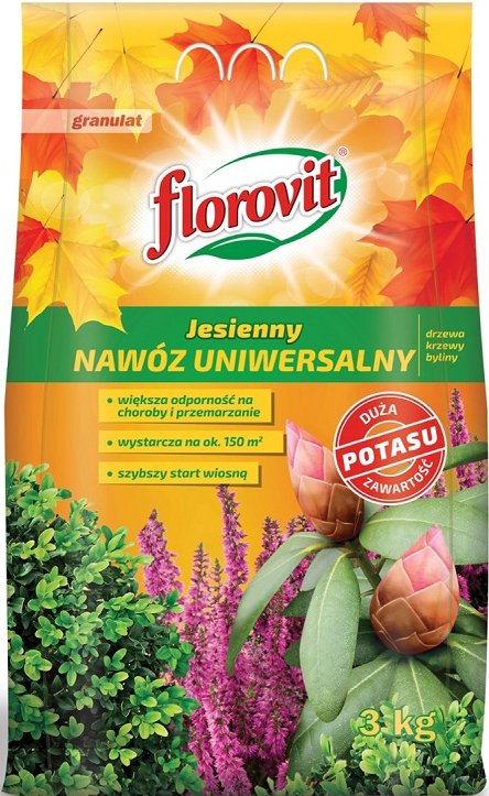 

Удобрение Florovit Универсальное осеннее (3 кг)