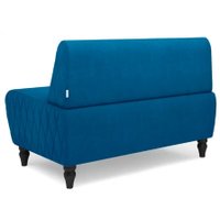 Диван Mio Tesoro Буно (велюр/синий №13)