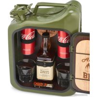 Подарочный набор Экспедиция Канистра - бар 10 л (зеленый)