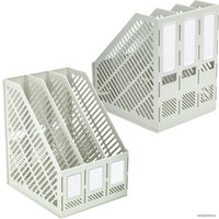 Лоток для бумаг BRAUBERG Office-Expert 238018 (серый)