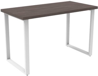 Стол TMB Loft Трентон разборный 1380х600 36 мм (флитвуд серая лава/белый)