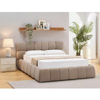 Кровать Signal Parma Velvet Bluvel 40 160/200 (темно-бежевый)