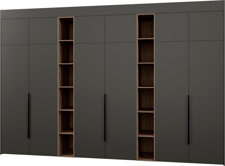 

Шкаф распашной Рэйгрупп Рэй S245-В18-2-WKW В18-2 (дуб веллингтон/кобальт)