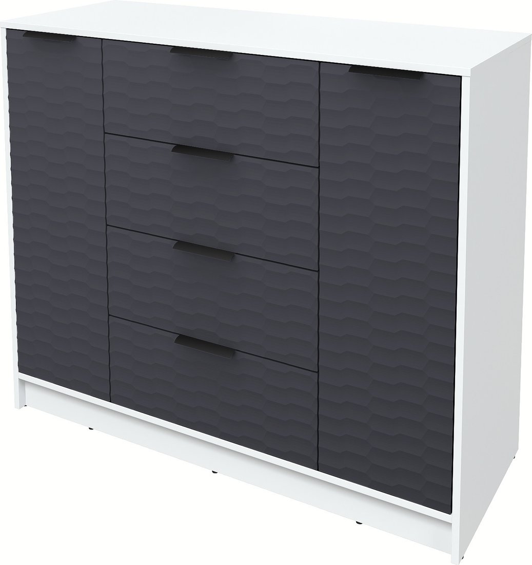 

Тумба Интерлиния Концепт Зодиак КТ-Т120 (белый платинум/пепел)