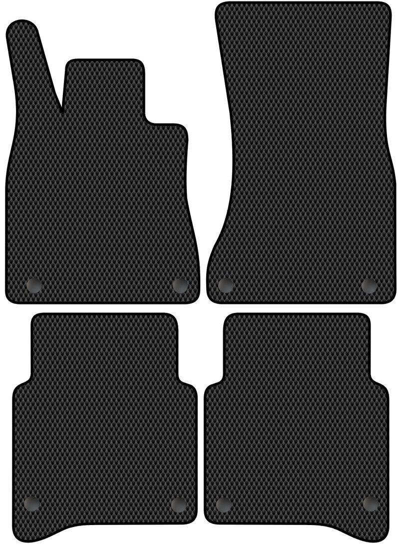 

Комплект ковриков для авто Alicosta Mercedes-Benz S-Class VII (седан / W223) 2021 - Н.В. (черный, ромб)