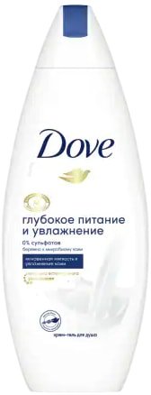 Dove Крем-гель для душа Глубокое питание и увлажнение 250 мл