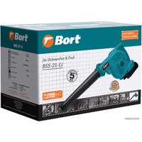Ручная воздуходувка Bort BSS-21-LI 93413397 (с АКБ)
