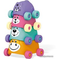 Пирамидка Stellar Зверята-акробаты 01933