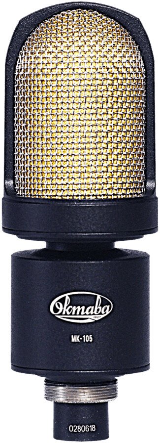 Проводной микрофон Октава МК-105 (без футляра, черный)