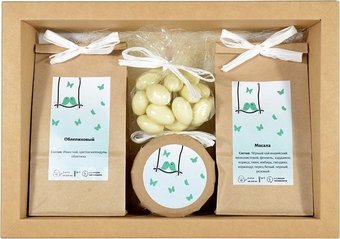 TeaShop Подарок к 14 февраля Любовь… N47 (2 чая, мед, орехи)