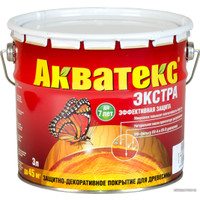 Пропитка Акватекс Экстра (орех, 3 л) в Бобруйске