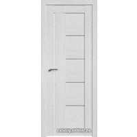 Межкомнатная дверь ProfilDoors 2.10XN L 40x200 (монблан, стекло графит)