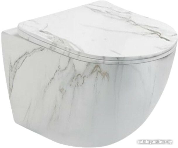 Унитаз подвесной SantiLine SL-5005MRB