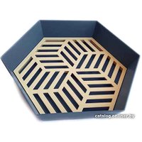 Ваза для фруктов MonAmi 6559 (серый)