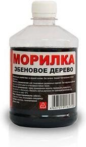 Морилка Вершина Водная 0.5 л (эбеновое дерево)