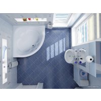 Ванна Santek Канны 150x150 (1WH111983)