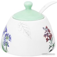 Сахарница Elan Gallery Ботанический атлас с ложкой 540797