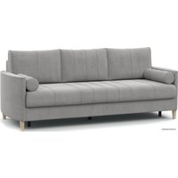 Диван Нижегородмебель Лора ТД 328 (ультра дав серебристый серый)