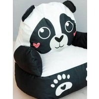 Пуфик DreamBag Панда L (Бело-черный)