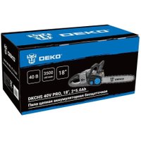 Аккумуляторная пила Deko DKCHS 40V Pro 080-2000 (с 2-мя АКБ)