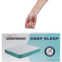 Ортопедическая подушка Ambesonne Deep Sleep 43x56 см с 3D-сеткой и эффектом памяти Memory Foam