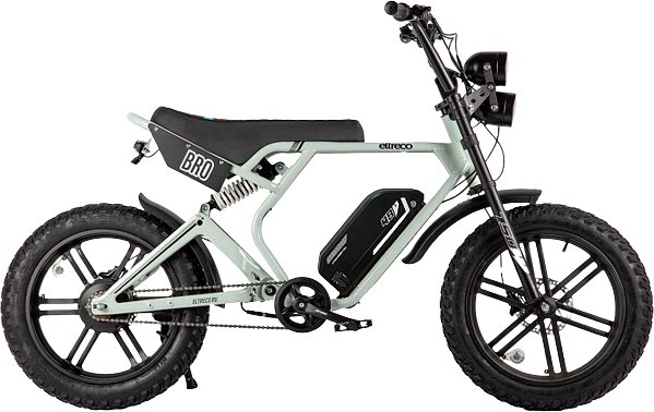 

Электровелосипед Eltreco BRO 500 (серый)