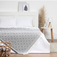 Плед Этель Home 10398551 (130x180, серый)